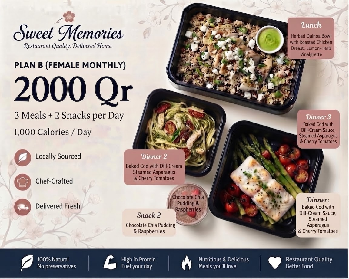 Female 3 meals + 2 snacks